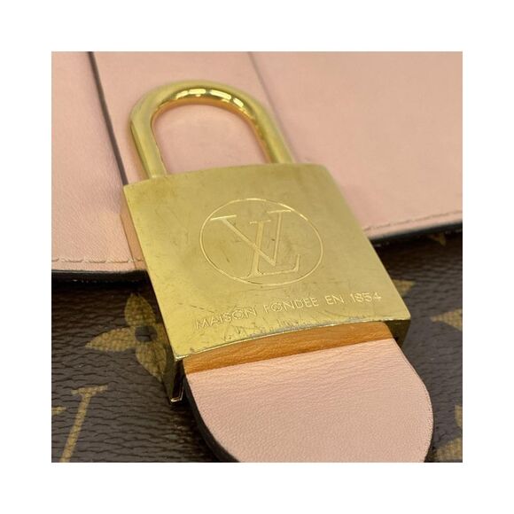 Pre Loved Louis Vuitton Petit Malle Monogram Empreinte handbag Women Pink - Picture 7 of 8